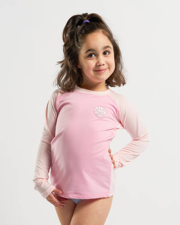 Rip Curl Toddlers' Icons UV Brushed Long Sleeve Rash Vest for Womens