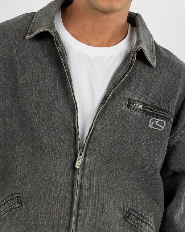 Rusty Arc Up Denim Jacket for Mens