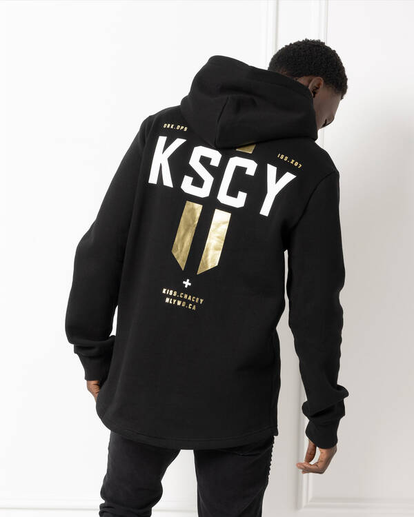 Kiss Chacey Hasten Dual Curved Hoodie for Mens