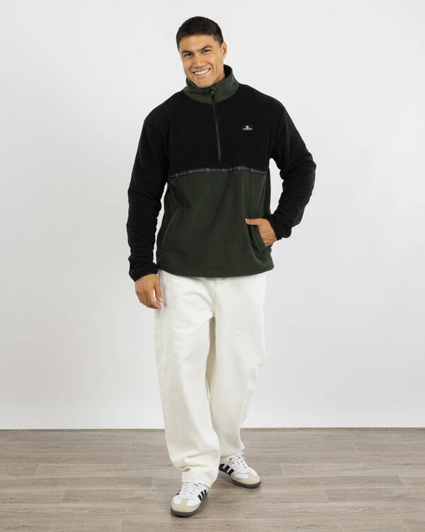The Mad Hueys Tidal 1/4 Zip Polar Fleece for Mens