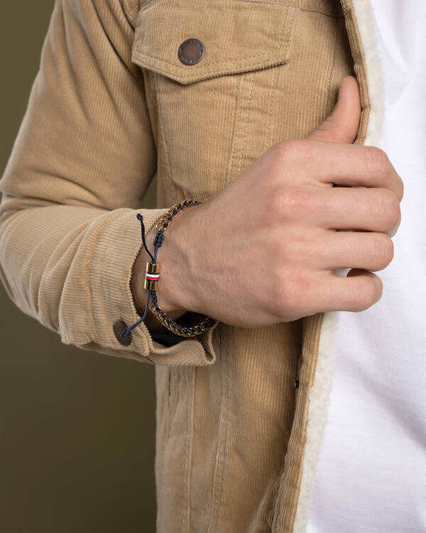 Tommy Hilfiger Braided Metal Bracelet for Mens