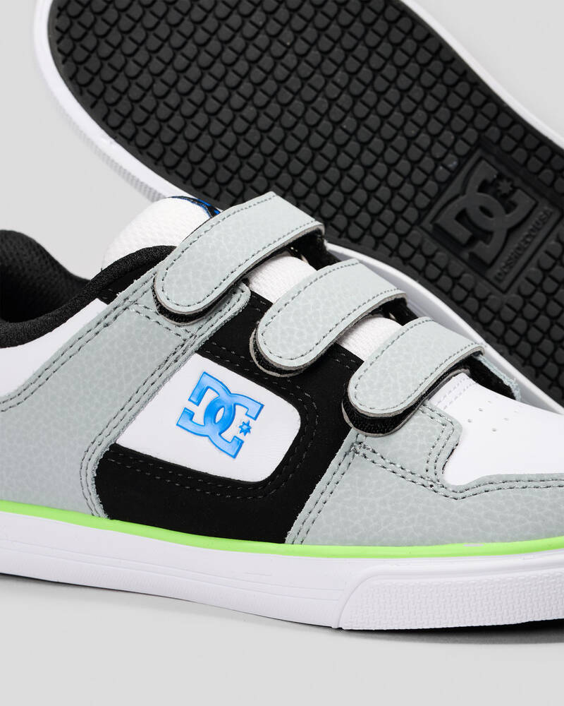 DC Shoes Junior Boys' Pure V Shoes for Mens