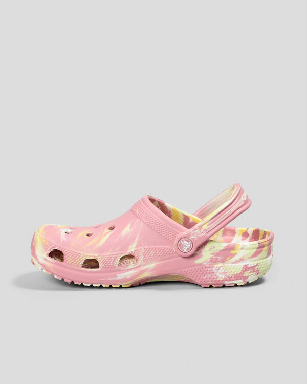 Crocs Classic Marbled Clogs for Unisex