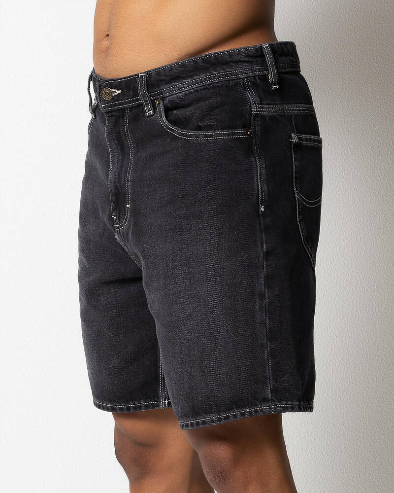Lee L-Four Baggy Denim Shorts for Mens