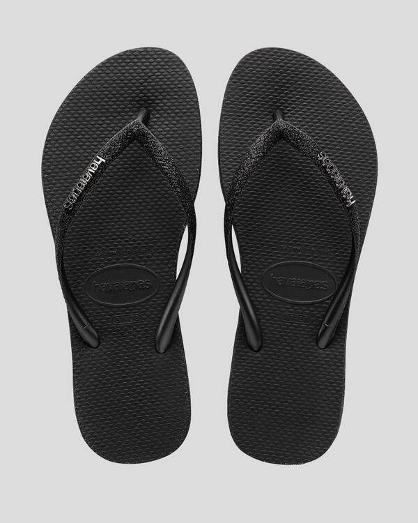 Havaianas Slim Sparkle Thongs for Womens