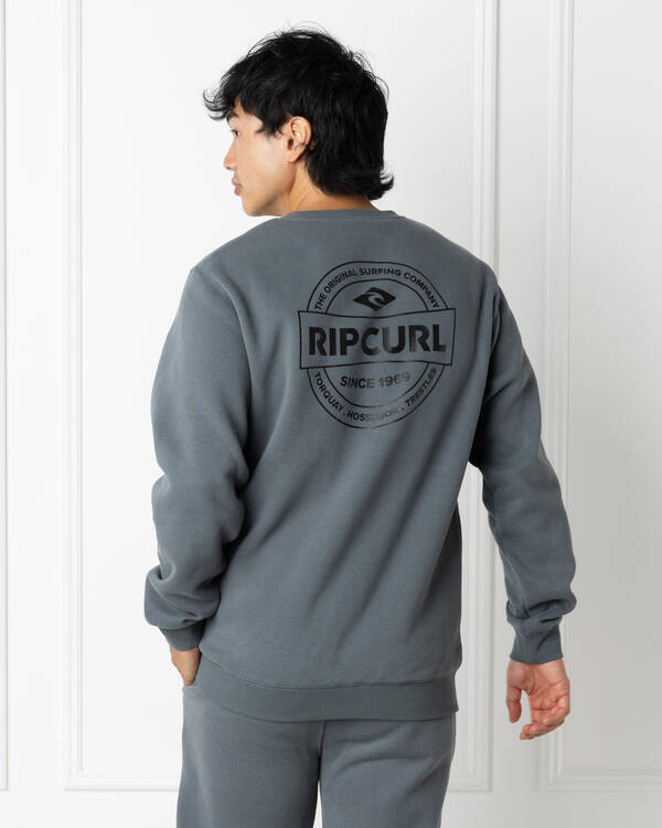 Rip Curl Stapler Crew Sweatshirt for Mens