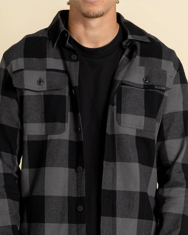 Dexter Range Long Sleeve Flannel Shirt for Mens