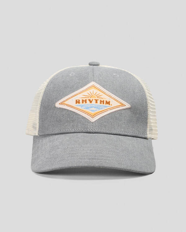 Rhythm Frame Trucker Cap for Mens