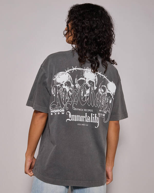 Kiss Chacey Immortal Street Oversized T-Shirt for Womens