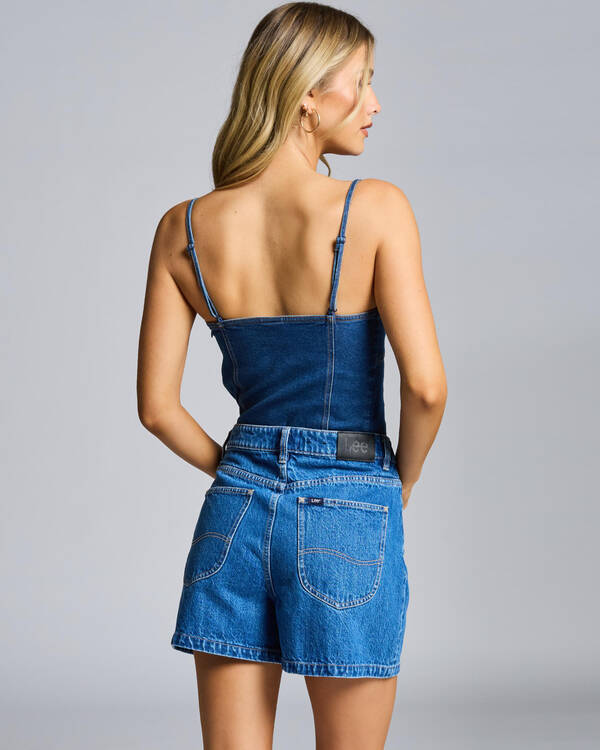 Lee High Relaxed Shorts for Womens