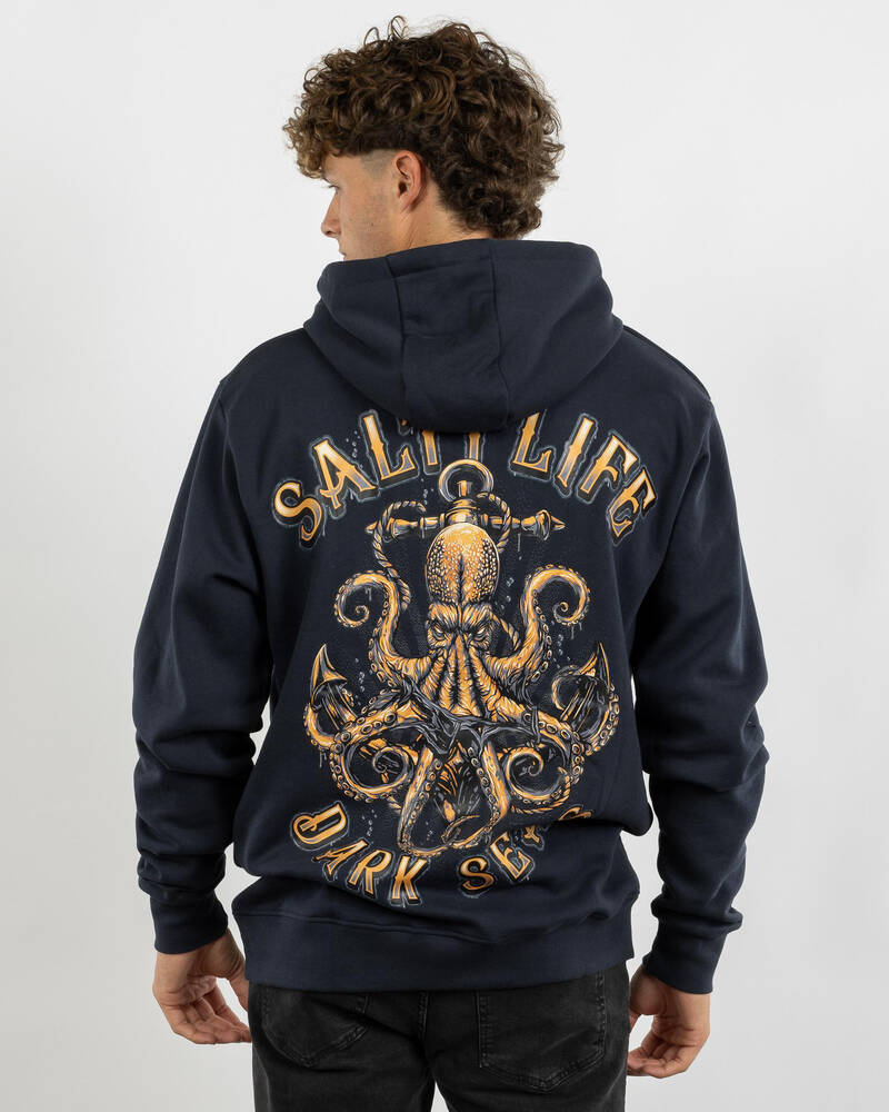 Salty Life Dark Oceans Hoodie for Mens