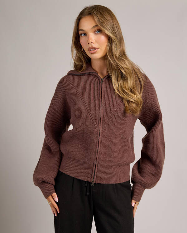 Mooloola Aurora Zip Knit for Womens