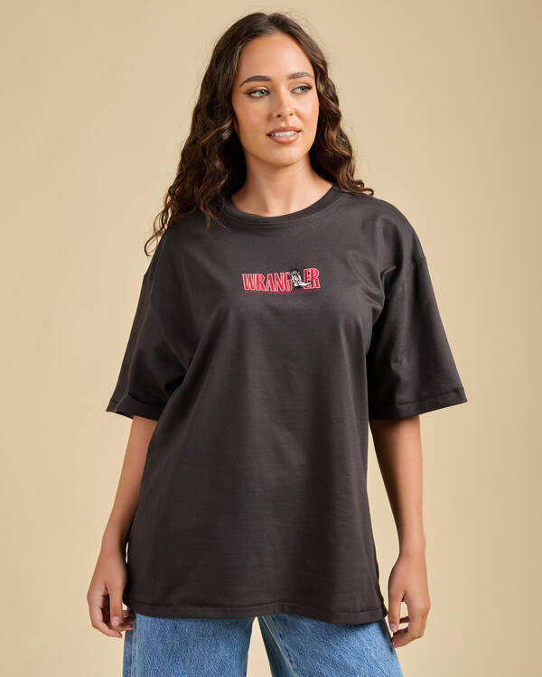 Wrangler Boot Scootin' Slouch T-Shirt for Womens