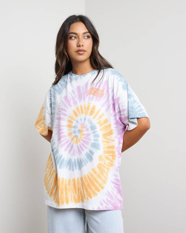 Santa Cruz Vortex Chest T-Shirt for Womens