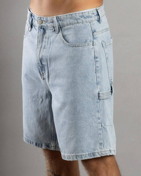 Thrills Slacker Denim Shorts for Mens
