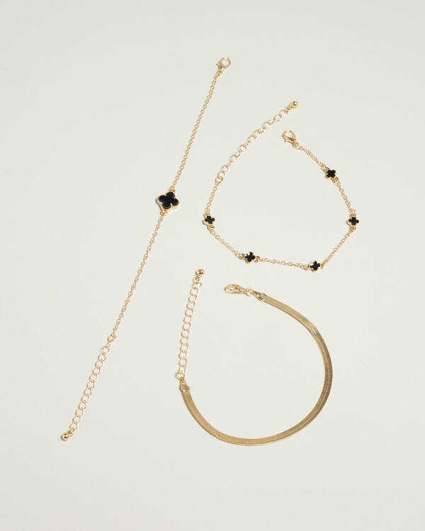 Karyn In LA Baby Clover Bracelet pack for Womens
