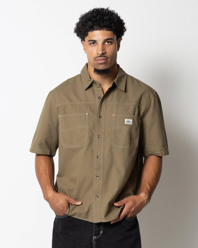 Lee Lee Utility Short Sleeve Shirt for Mens