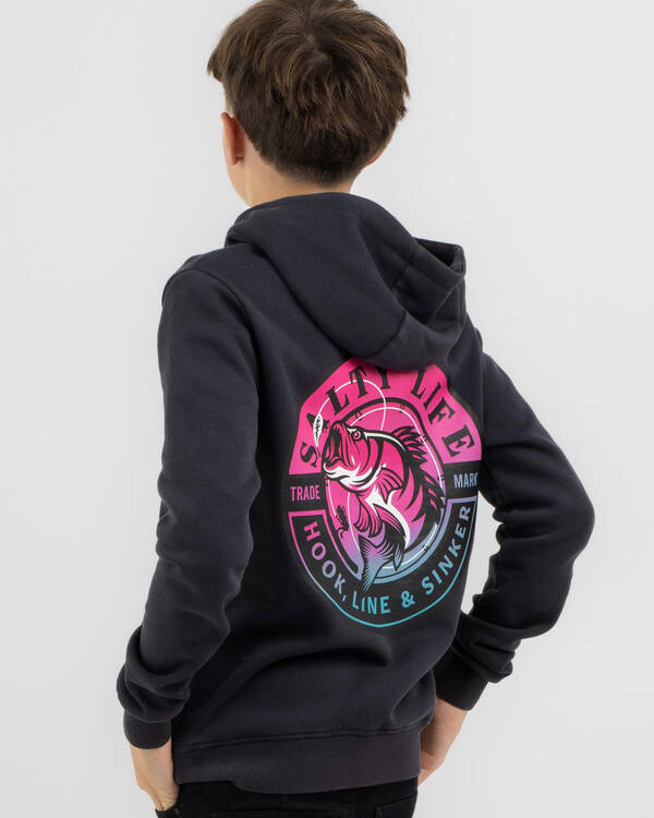 Salty Life Boys' Hooked Hoodie for Mens