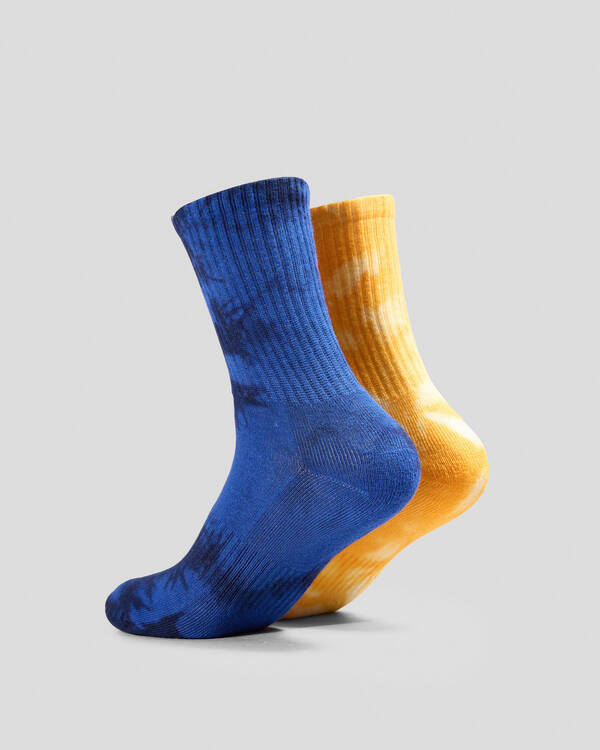 Santa Cruz Boys' Universal Oval Dot Socks 2 Pack for Mens