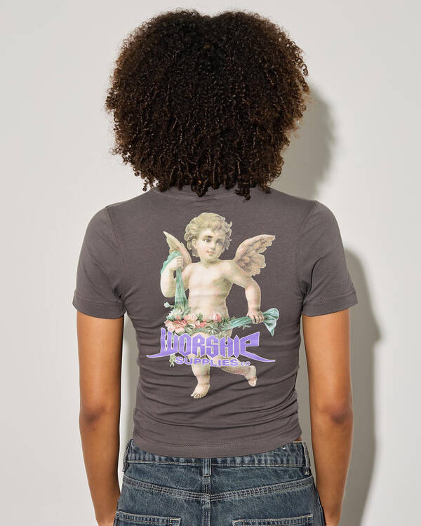 Worship Supplies Echo Slim Fit T-Shirt for Womens