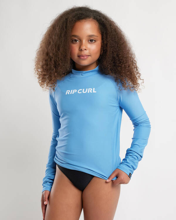 Rip Curl Girls' Classic Surf Long Sleeve Rash Vest for Womens