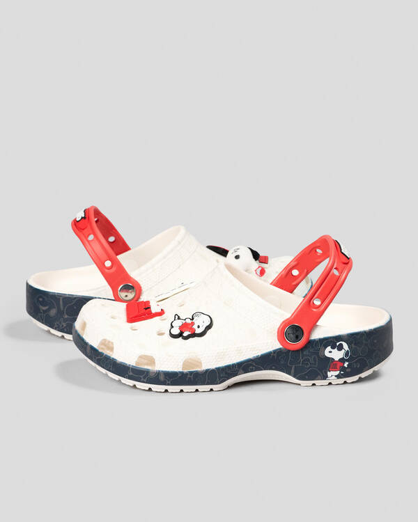 Crocs Kids' Peanuts Classic Clogs for Unisex