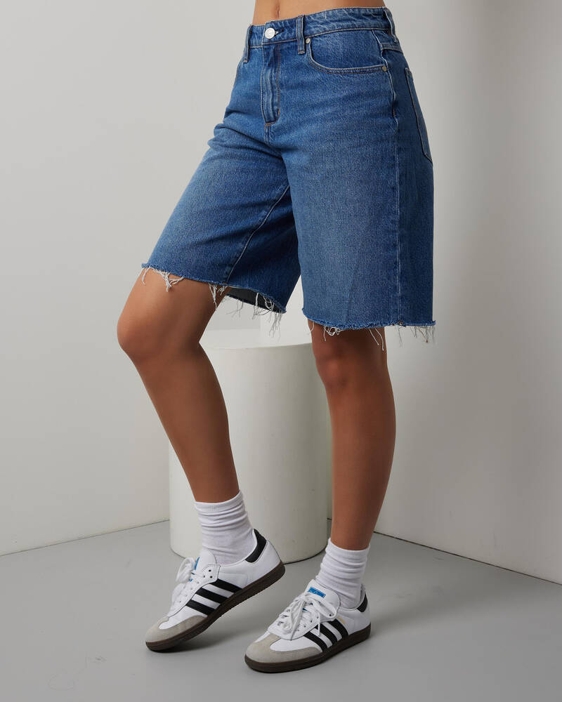 Wrangler Mid Farrah Shorts for Womens