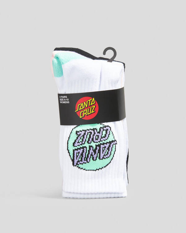 Santa Cruz Women's Other Dot Crew Sock Pack for Womens