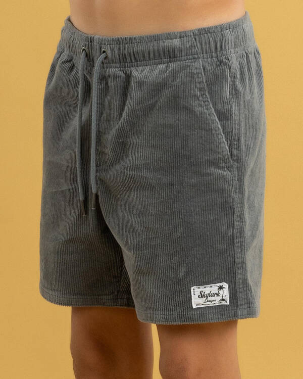 Skylark Boys' Texture Elastic Waist Shorts for Mens