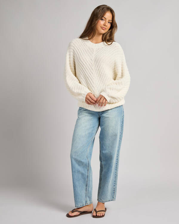 Rip Curl Classic Surf Knit Crew Sweater for Womens