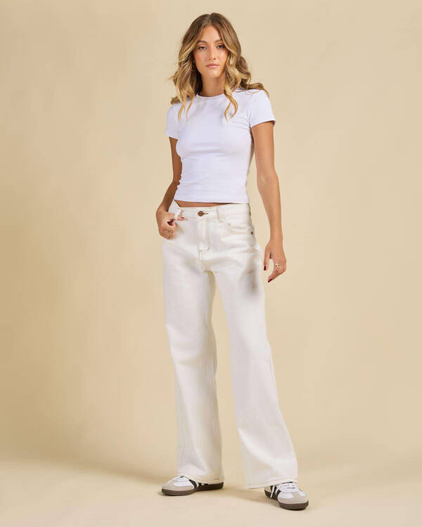 DESU Icon Straight Leg Jeans for Womens