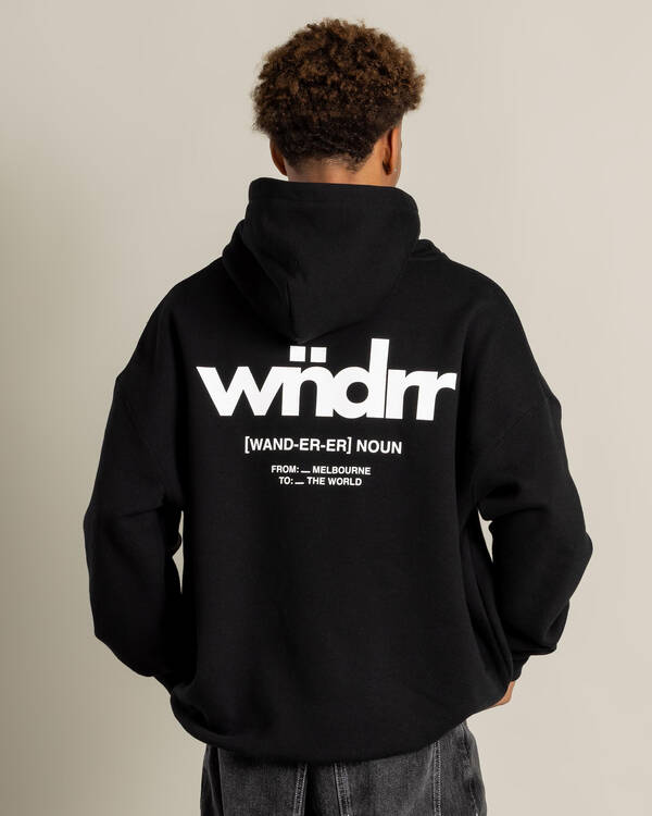 Wndrr The World Hoodie for Mens