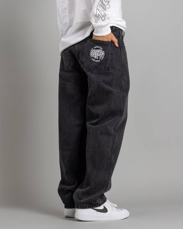 Santa Cruz Skate Brain Dot Baggy Jeans for Mens