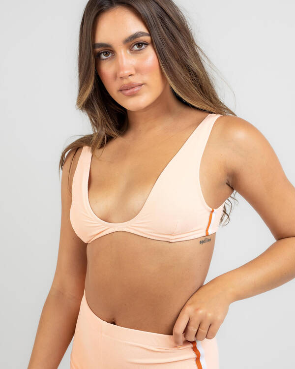 Rip Curl Surf Check Trilette Bikini Top for Womens
