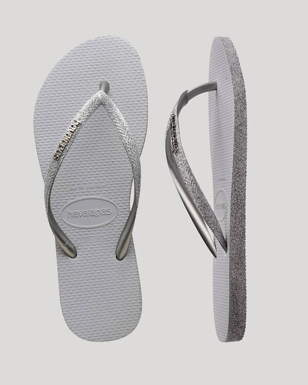 Havaianas Slim Sparkle Thongs for Womens