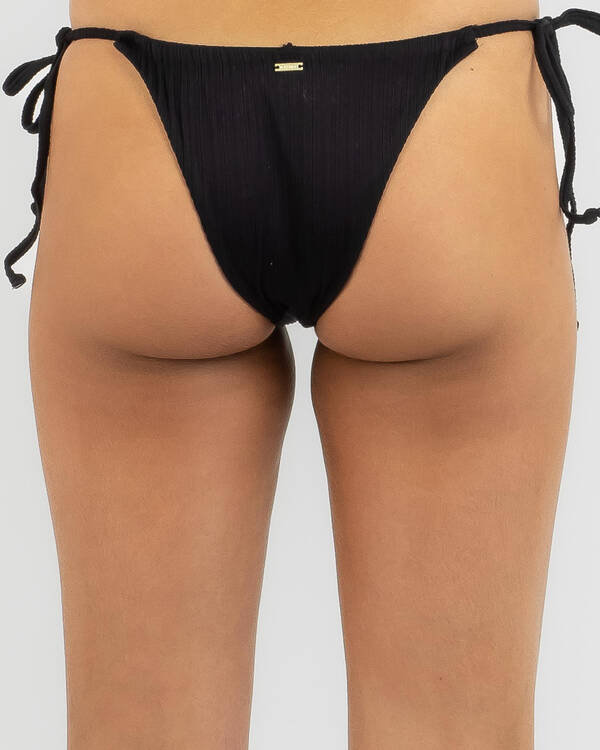 Topanga Willa Rib Reversible Tie Itsy Bikini Bottom for Womens