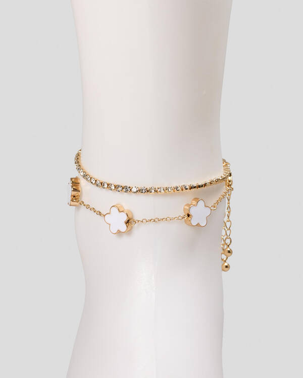 Karyn In LA Angelina Anklet Pack for Womens