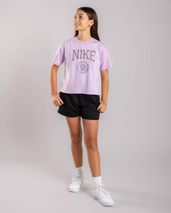 Nike Girls' Sportswear Graphic Star T-Shirt for Womens