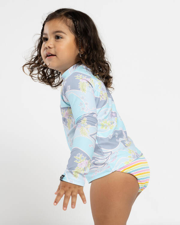 Rip Curl Toddlers' Sunkissed Dreams Long Sleeve Rash Vest for Womens