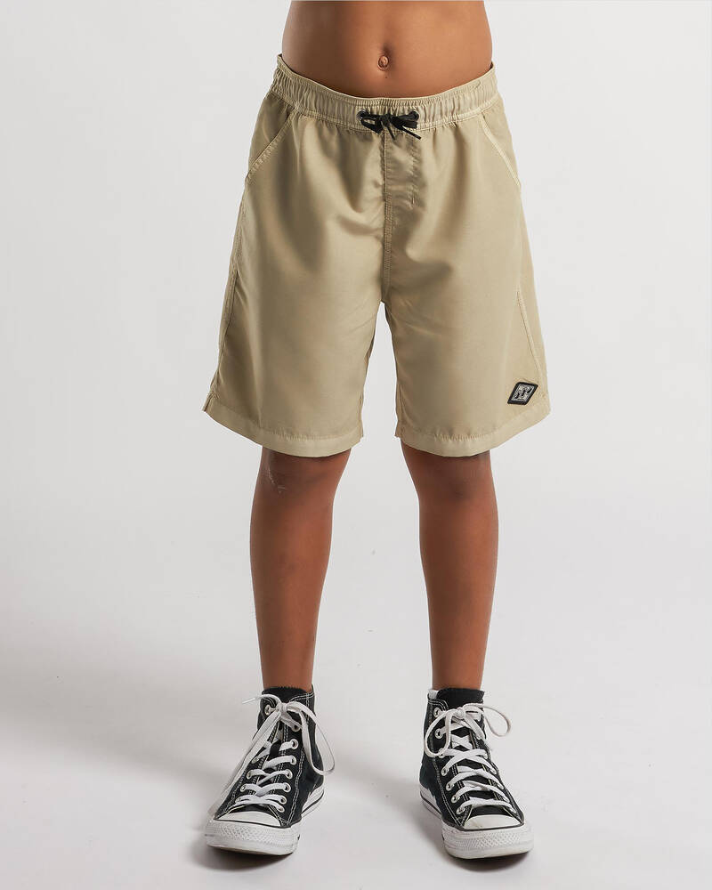 Billabong Boys' All Day Overdye Layback Beach Shorts for Mens