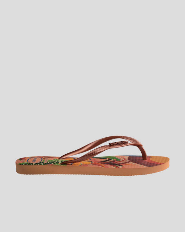 Havaianas Slim Tropical Thongs for Womens