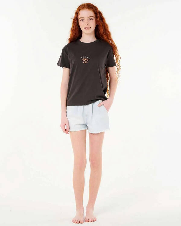 Rip Curl Girl's Butterfly Heritage T-Shirt for Womens
