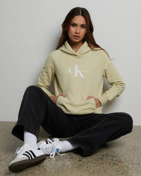 Calvin Klein Archival Monologo Hoodie for Womens