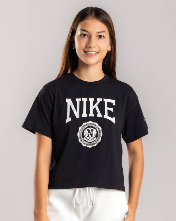 Nike Girls' Sportswear Graphic Star T-Shirt for Womens