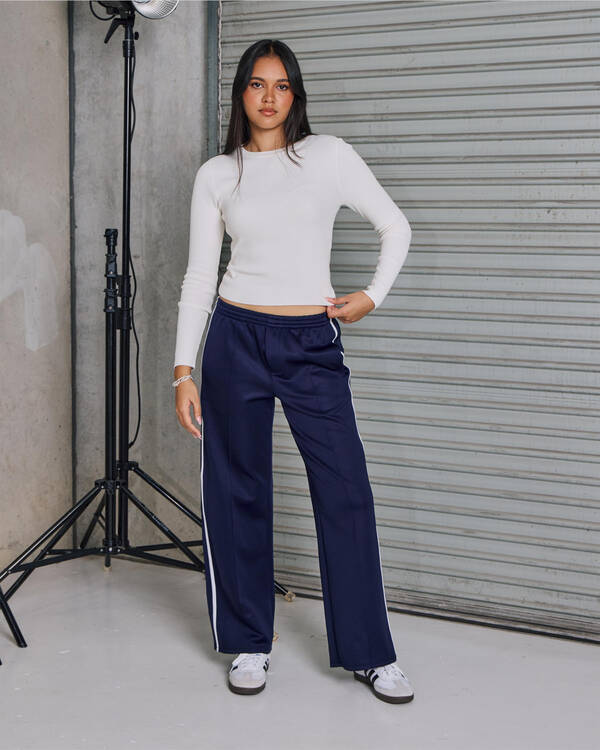 Ava And Ever Kourtney Long Sleeve Knit Top for Womens