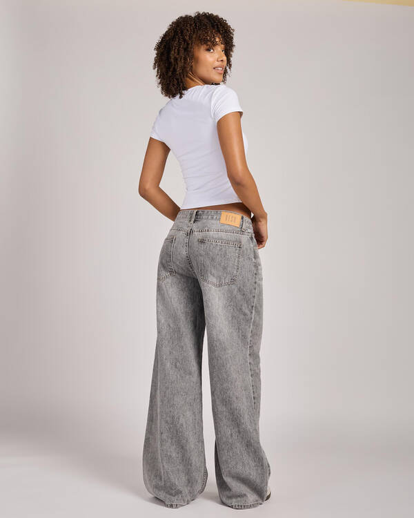 DESU Soho Wide Leg Jeans for Womens