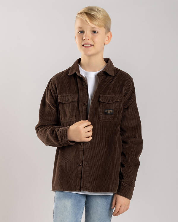 Billabong Boys' Bong Days Long Sleeve Shirt for Mens