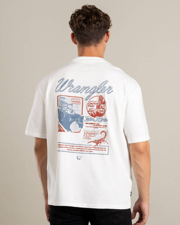 Wrangler 1800-Rodeo Slacker T-Shirt for Mens