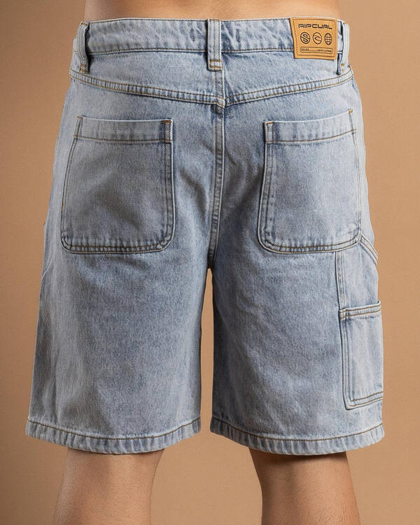 Rip Curl Dosed Denim Walk Shorts for Mens
