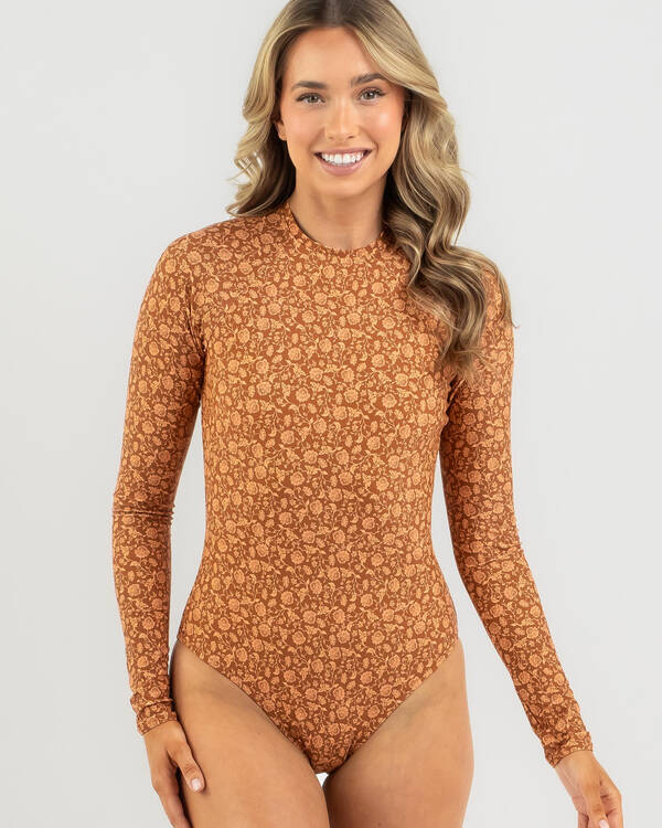 Rhythm Nazare Paisley Long Sleeve Surfsuit for Womens
